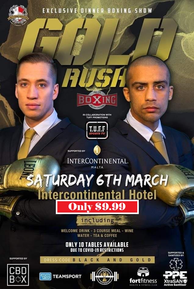 Gold Rush Boxing Event