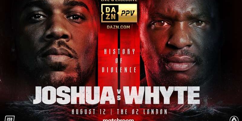 Anthony Joshua vs Dillian Whyte Odds